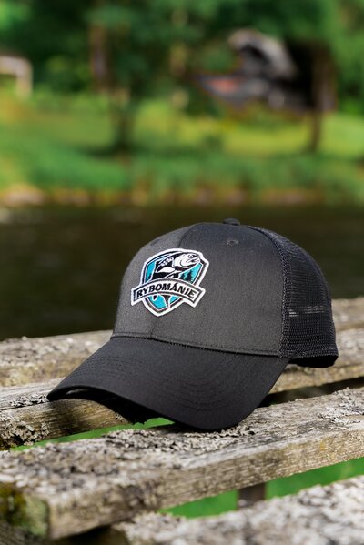 Kšiltovka Rybománie trucker - černá