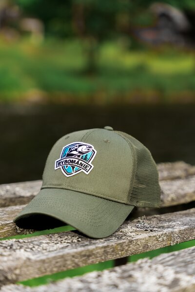 Kšiltovka Rybománie trucker - khaki